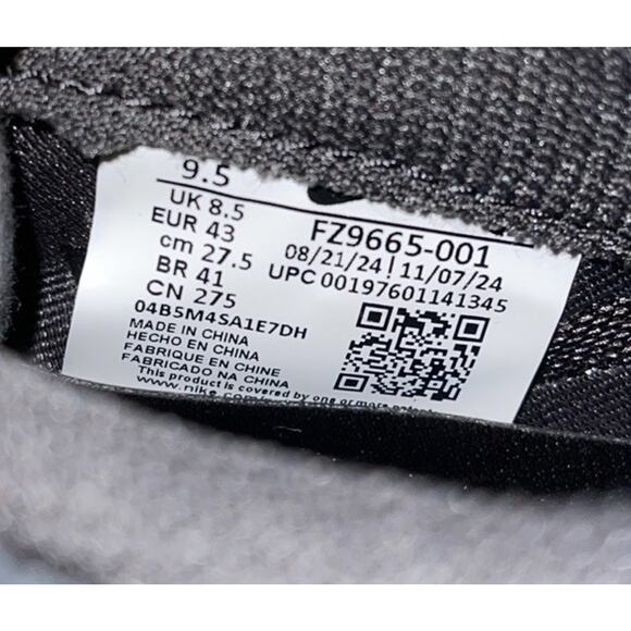 NEW Men's 9.5 Nike Zoom Rival SD 2 Black Green Throwing Shoes FZ9665-001 - Picture 7 of 9